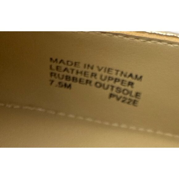 Michael Kors Amal Stiletto Pump Gold Women's US Size 7.5M - Picture 8 of 12